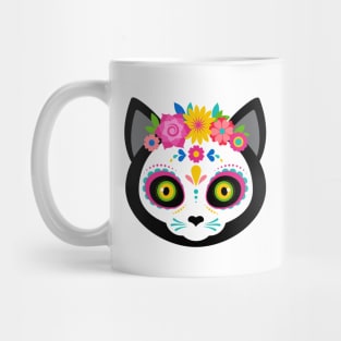 Skull Cat Design Mug